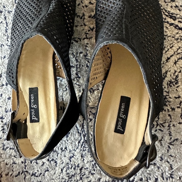 Paul Green Lois Perforated Slingback Sandals Size 9 - Picture 6 of 9